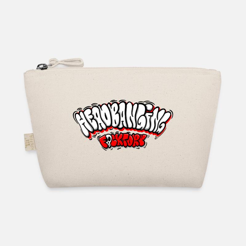 Headbanging Network Graffiti Organic Pouch