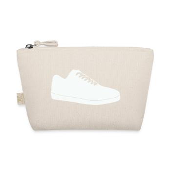 Shoe Silhouette Line Art - Organic Pouch - nature - Front