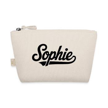 Sophie Name erst-Nach-Familie - Bio-Täschchen - Natur - Vorne