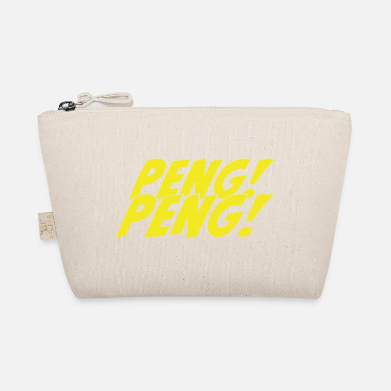 Peng Peng Vintage Comic Style Organic Pouch
