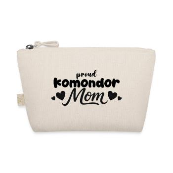 Proud Mop Dog Mother, Komondor - Organic Pouch - nature - Front
