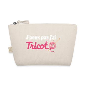 Jpeux pas j'ai Tricot - Trousse biologique - nature - Devant