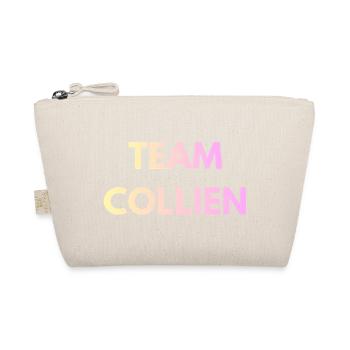 Team Collien Gradient Text - Bio-Täschchen - Natur - Vorne