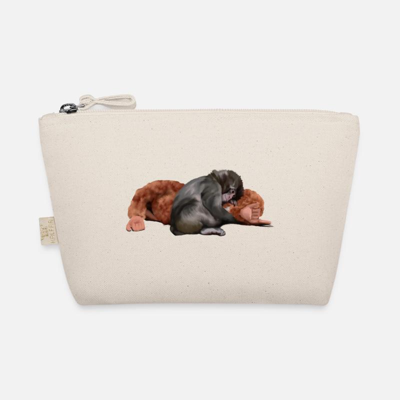 Punch - the monkey Organic Pouch