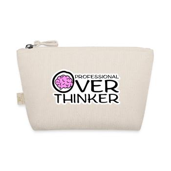 Logo drôle d’anxiété drôle et sombre de la réflexion professionnelle - Trousse biologique - nature - Devant
