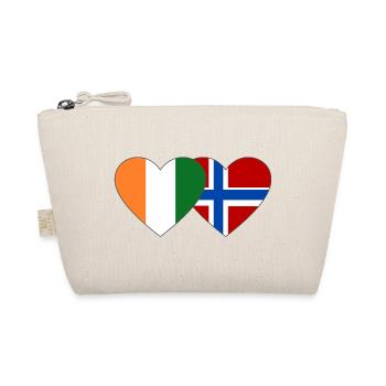 Cœur du drapeau de la Côte d’Ivoire et de la Norvège - Trousse biologique - nature - Devant