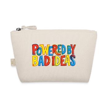Powered-by-bad-ideas - Organic Pouch - nature - Front