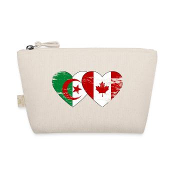 Algerien_Kanada_Flagge_Herz_used - Trousse biologique - nature - Devant