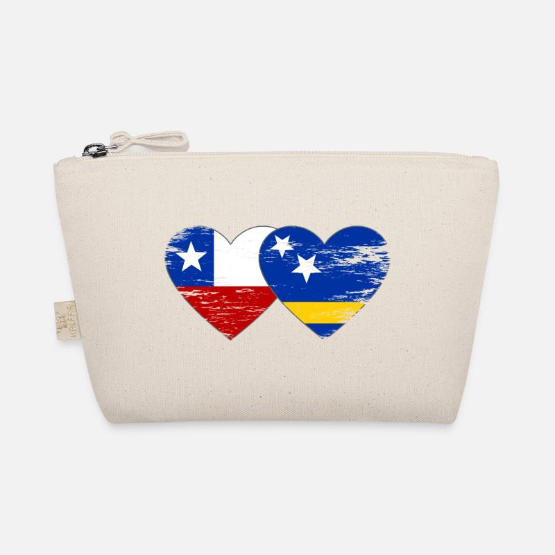 Chile_Curacao_Flagge_Herz_used Trousse biologique