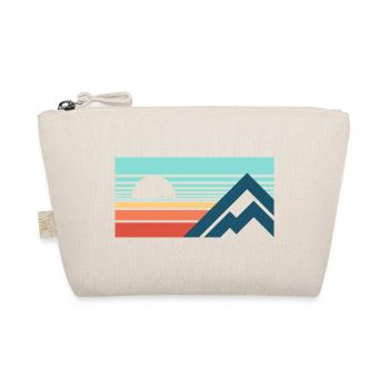 Mountains Sun Abstract - Organic Pouch - nature - Front