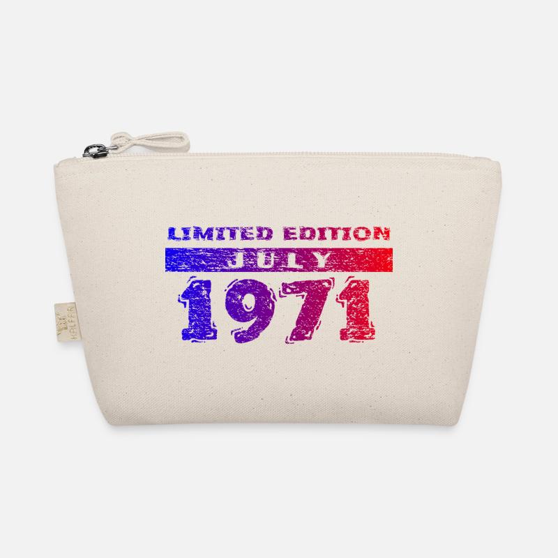 55th Birthday Limited Edition 07/1971 Organic Pouch