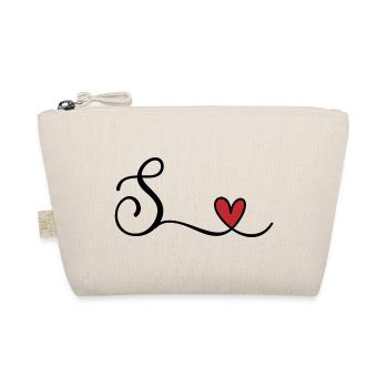 Letter S - Organic Pouch - nature - Front