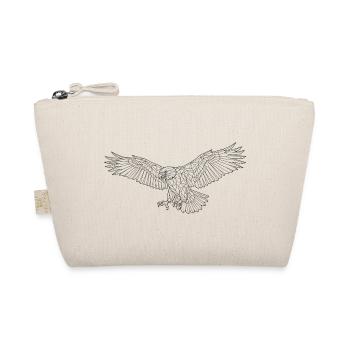 majestic eagle - Organic Pouch - nature - Front