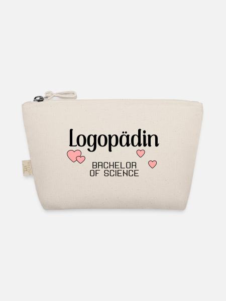 Bachelorstudium Logopädie Logopädin - Bio-Täschchen - Natur - Vorne