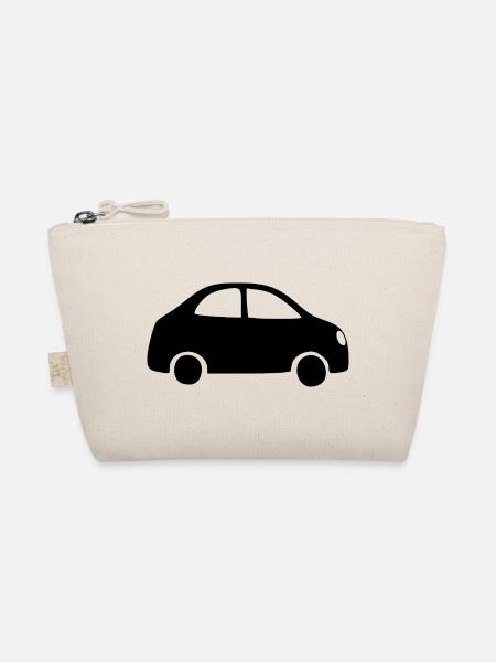 Auto Führerschein Geschenk - Bio-Täschchen - Natur