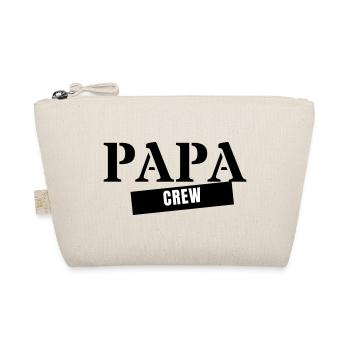 Dad Crew - Father Father's Day Family Matching Look - Organic Pouch - nature - Front