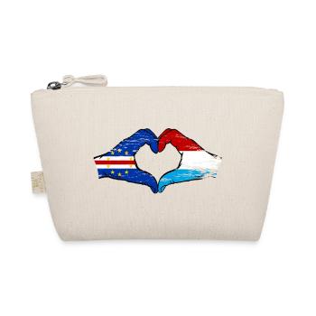 Mains du drapeau luxembourgeois du Cap-Vert utilisées - Trousse biologique - nature - Devant