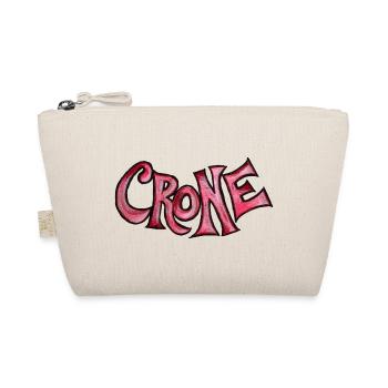 Crone Red Grotesque Text - Bio-Täschchen - Natur - Vorne