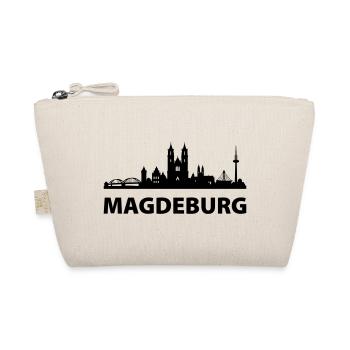 Magdeburg Skyline - Bio-Täschchen - Natur - Vorne