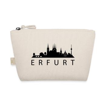Erfurt Skyline - Bio-Täschchen - Natur - Vorne