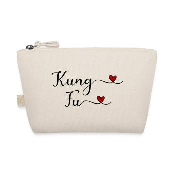 Kung Fu Herz - Bio-Täschchen - Natur - Vorne