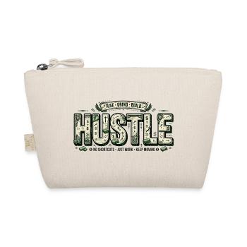 Hustle-Banknoten-Mosaik - Bio-Täschchen - Natur - Vorne