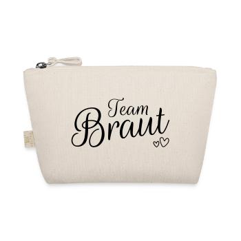 Team Braut - Bio-Täschchen - Natur - Vorne