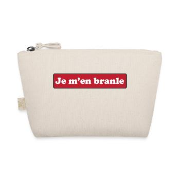 Je m'en branle - Trousse biologique - nature - Devant