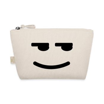 Satisfait Smiley - Trousse biologique - nature - Devant