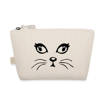 Pussy-cat Katze - Bio-Täschchen - Natur - Vorne