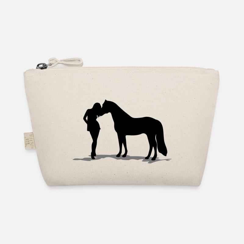 true love horse - Bio-Täschchen - Natur