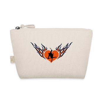 Amour de freestyle ski - Trousse biologique - nature - Devant