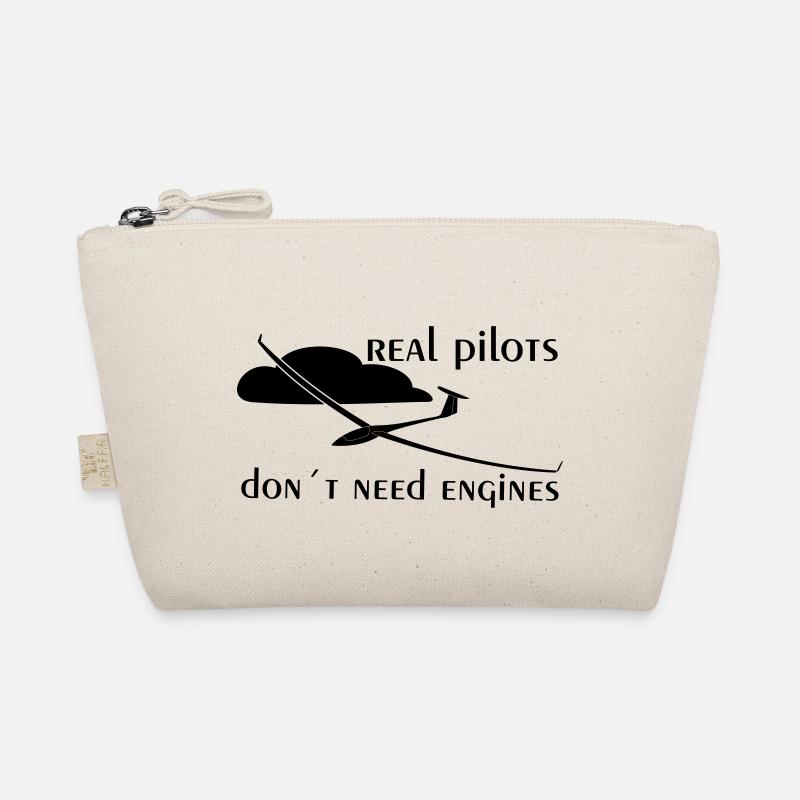 real glider pilot Organic Pouch