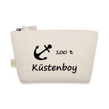 100 % Küstenboy - Bio-Täschchen - Natur - Vorne