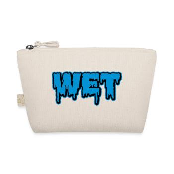 Wet | feucht | nass | Slime - Organic Pouch - nature - Front