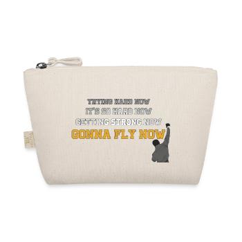 Gonna Fly Now - Rocky - Organic Pouch - nature - Front