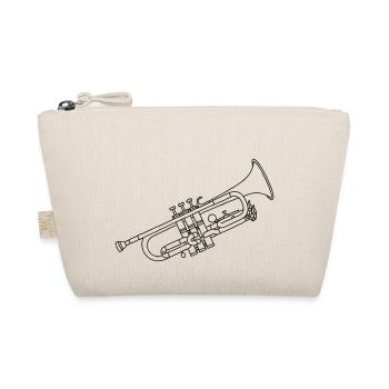 Trumpet brass instrument - Organic Pouch - nature - Front