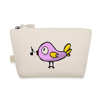 bird vogel voegel animal tiere7 - Bio-Täschchen - Natur - Vorne