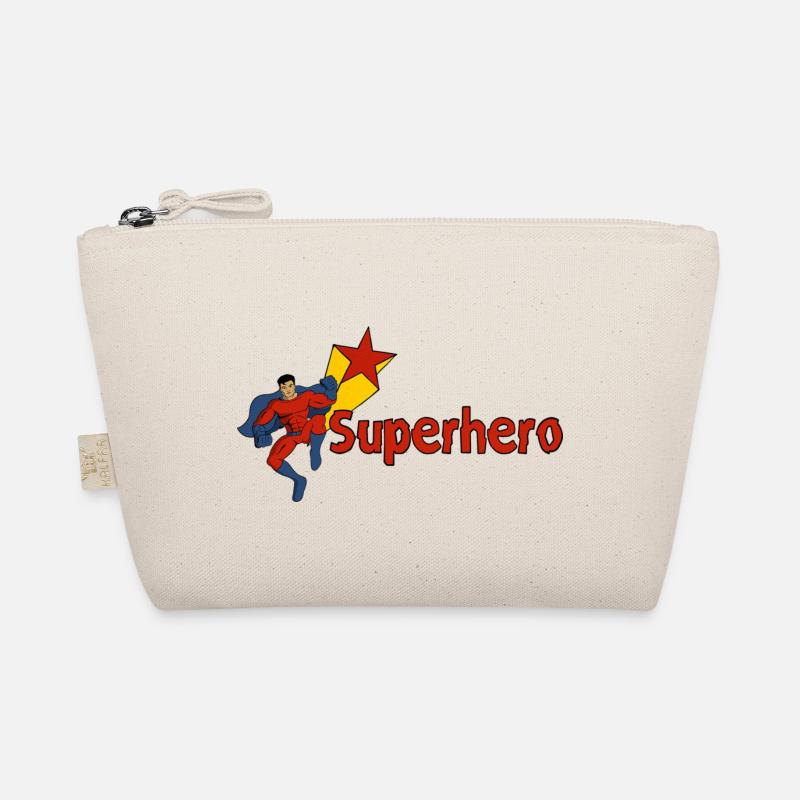 Superhero Comic Superhero - Ideal Gift Idea Organic Pouch