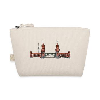Oberbaumbrücke BERLIN - Bio-Täschchen - Natur - Vorne
