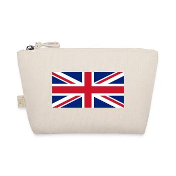 England Flagge - Bio-Täschchen - Natur - Vorne