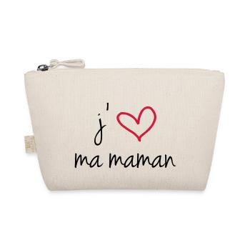 i love my mommy - Organic Pouch - nature - Front