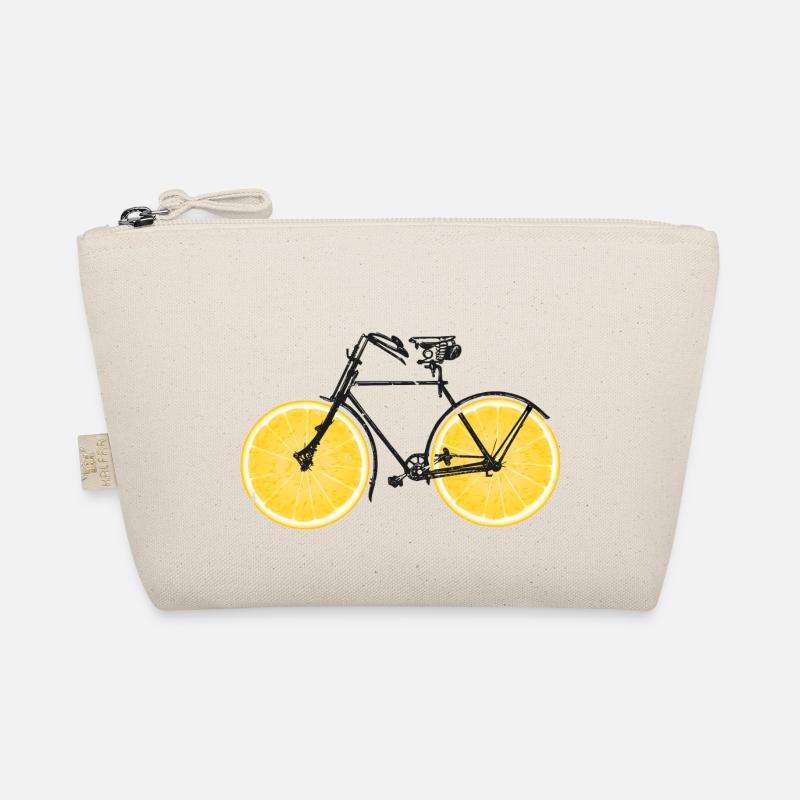 Bicycle oranges lemons Organic Pouch
