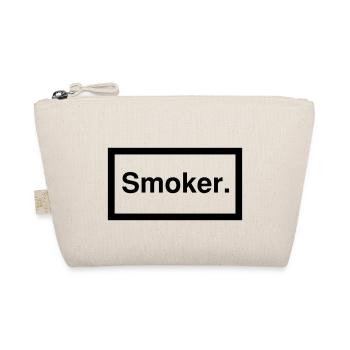 smoker 1c - Bio-Täschchen - Natur - Vorne
