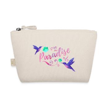 Paradise Watercolor - Bio-Täschchen - Natur - Vorne