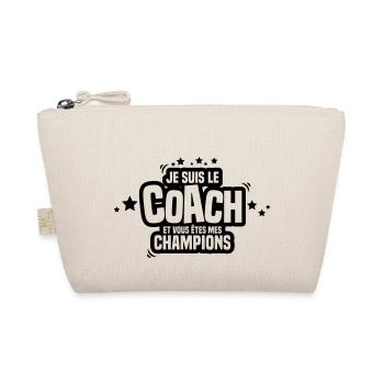 je suis le coach vous êtes mes champions - Trousse biologique - nature - Devant