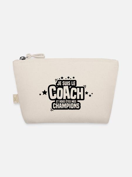 je suis le coach vous êtes mes champions - Trousse biologique - nature