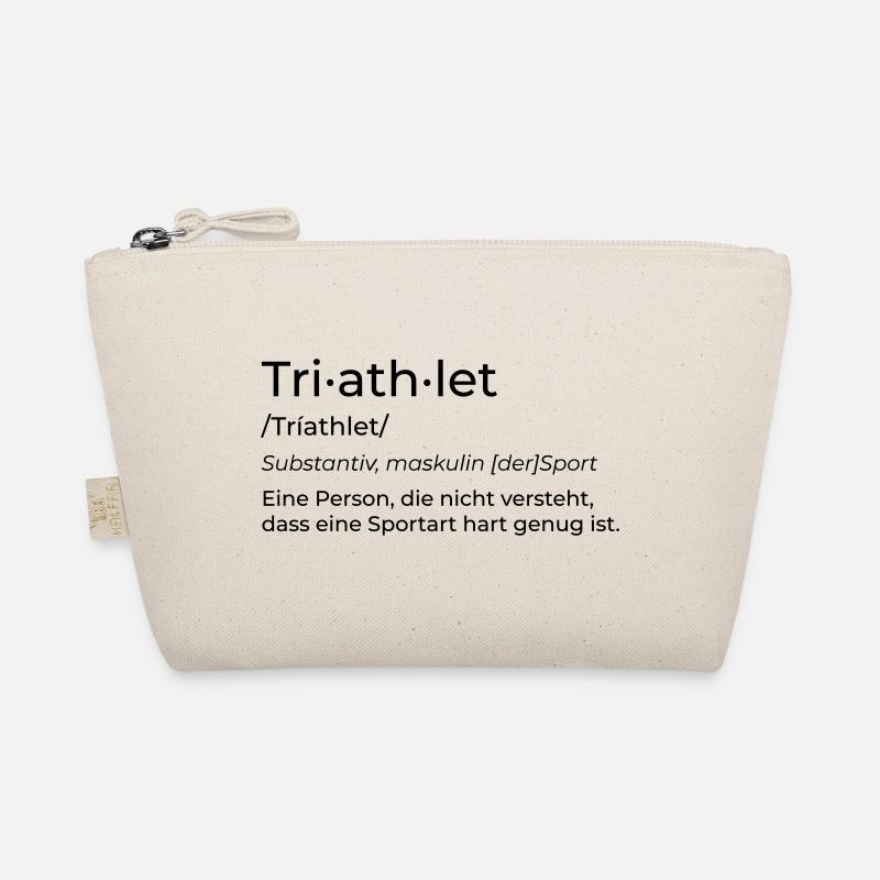 Triathlet - Bio-Täschchen - Natur