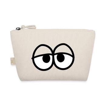 yeux visage drôle bande dessinée bande dessinée clipart tête tr - Trousse biologique - nature - Devant