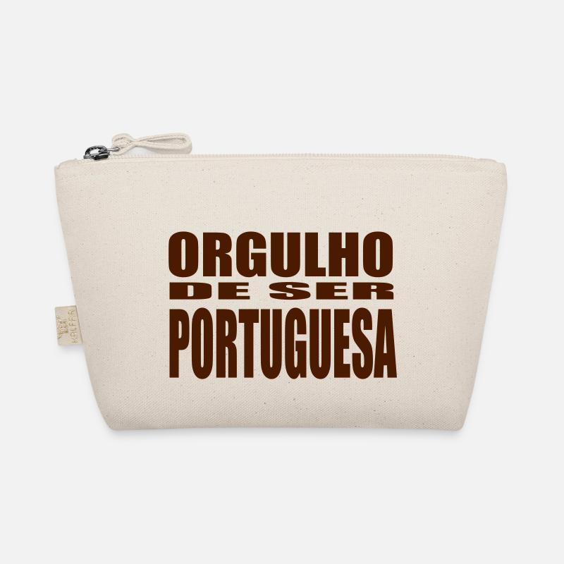orgulho_portuguesa_unicolor - Bio-Täschchen - Natur